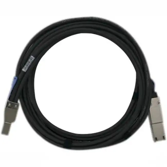 Опция для системы хранения данных СХД Qnap Кабель 2M Mini SAS CAB-SAS20M-8644 (Кабель)
