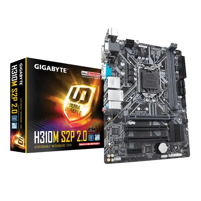 Материнская плата Gigabyte H310M S2P 2.0 (micro-ATX, LGA 1151)