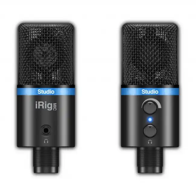 Микрофон IK Multimedia iRig Mic Studio IP-IRIG-MICSTDBLA-IN