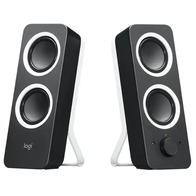 Компьютерные колонки Logitech Z200 Midnight Black 980-000810 (Черный)
