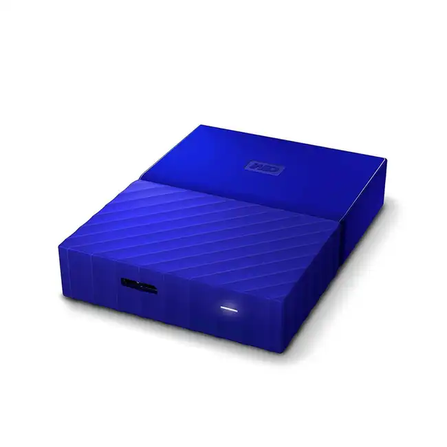 Внешний жесткий диск Western Digital My Passport 2.5" 4Tb WDBUAX0040BBL-EEUE (4 ТБ)