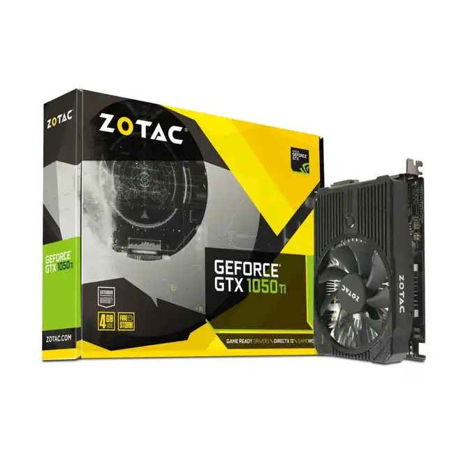 Видеокарта Zotac GeForce GTX 1050 Ti Mini ZT-P10510A-10L (4 ГБ)