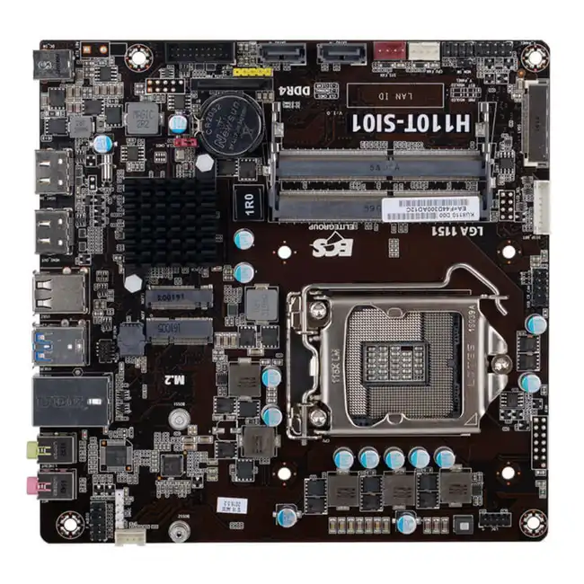 Материнская плата ECS H110T-SI01 (Thin Mini-ITX, LGA 1151)