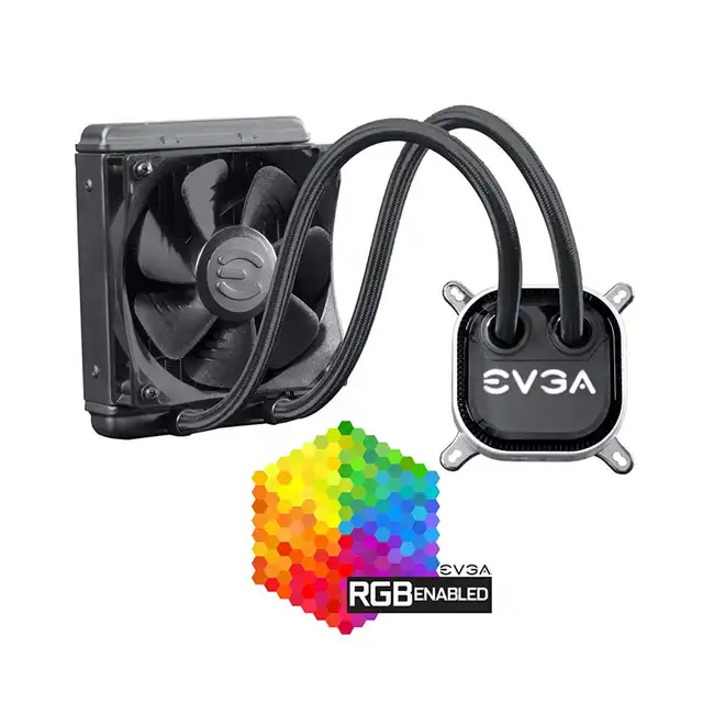 Охлаждение EVGA CLC 120 Liquid/Water CPU Cooler 400-HY-CL12-V1