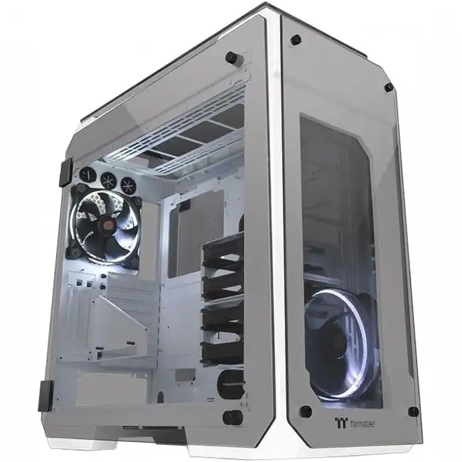 Корпус Thermaltake View 71 Tempered Glass Snow Edition CA-1I7-00F6WN-00 (Игровые, Full-Tower)