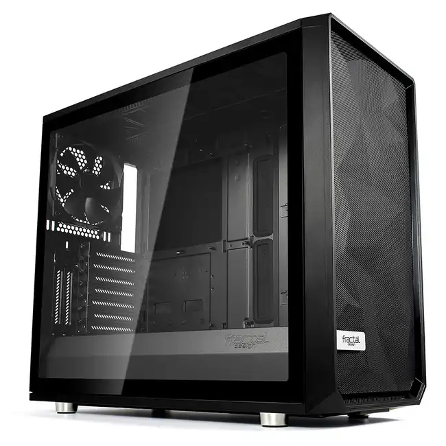 Корпус FRACTAL DESIGN Meshify S2 Black – TG FD-CA-MESH-S2-BKO-TGL