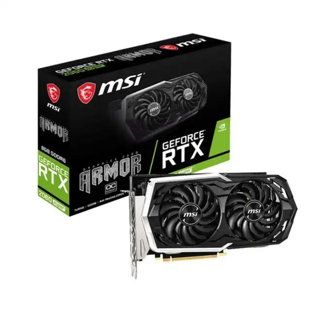 Видеокарта MSI GeForce RTX 2060 SUPER ARMOR OC (8 ГБ)