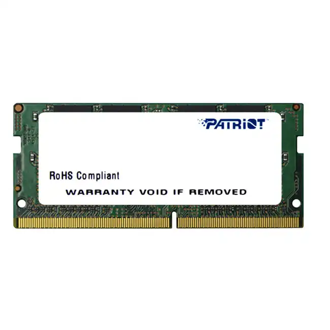 ОЗУ Patriot DDR4 SODIMM 4GB PSD44G240082S (SO-DIMM, DDR4, 4 Гб, 2400 МГц)