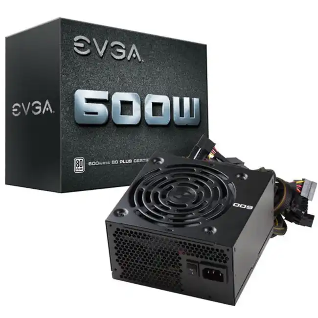 Блок питания EVGA 600 W1 80+ WHITE 600W RTL{6} 100-W1-0600-K2 (600 Вт)