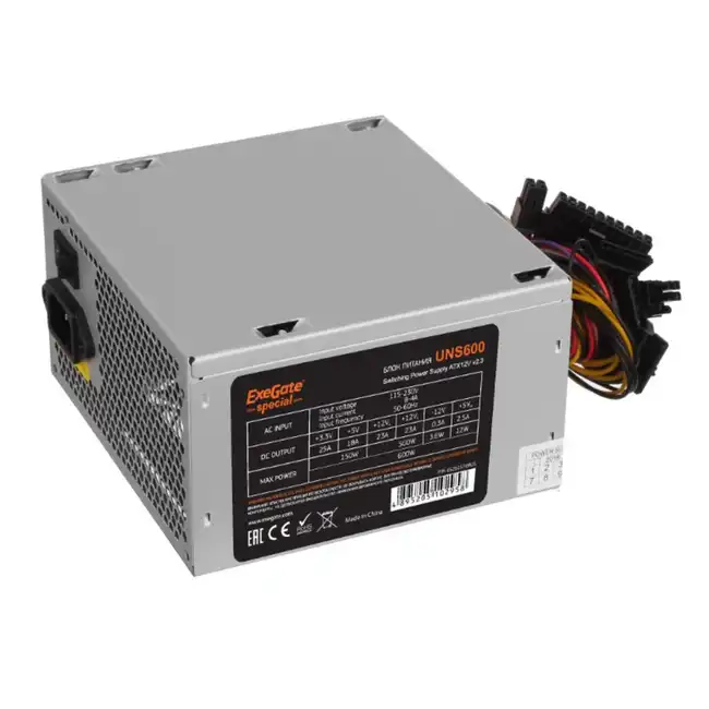 Блок питания ExeGate 600W Special UNS600 ES261570RUS (600 Вт)