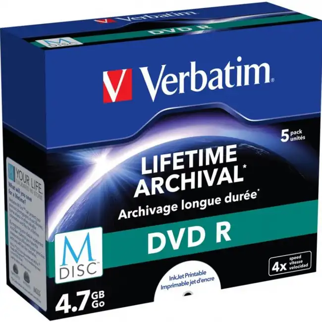 Оптический привод Verbatim Диск DVD+R 4.7Gb 4x Paper box 43821