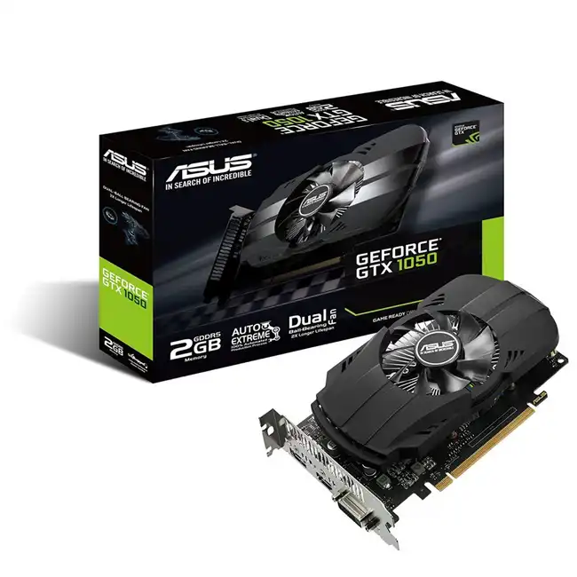 Видеокарта Asus GeForce GTX 1050 PH-GTX1050-2G (2 ГБ)