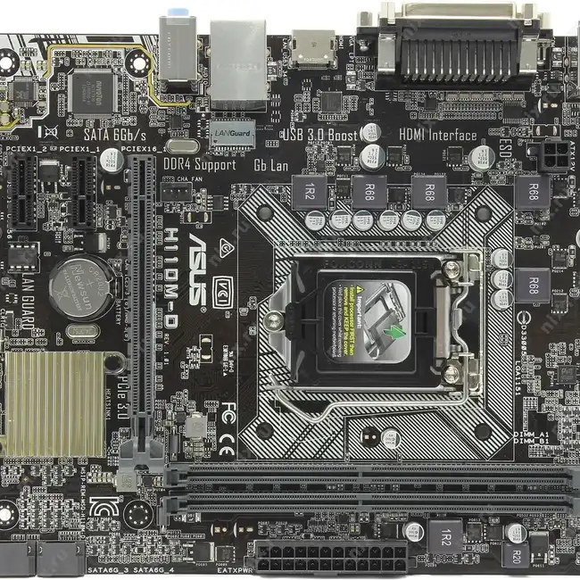 Материнская плата Asus H110M-D