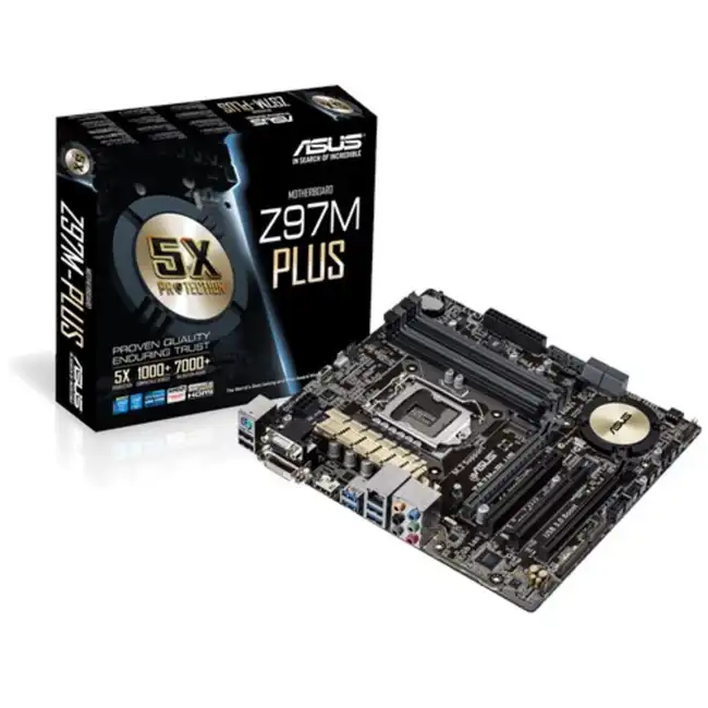 Материнская плата Asus Z97M-PLUS (micro-ATX, LGA 1150)