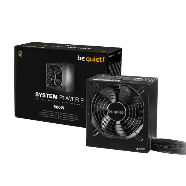 Блок питания be quiet! System Power 9 600W BN247 (600 Вт)