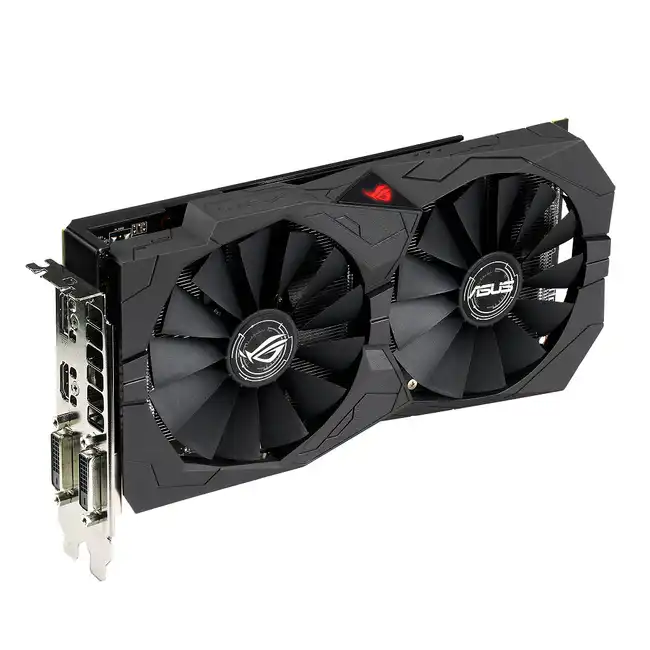 Видеокарта Asus ROG Strix Radeon RX570 OC Edition ROG-STRIX-RX570-O8G-GAMING (8 ГБ)