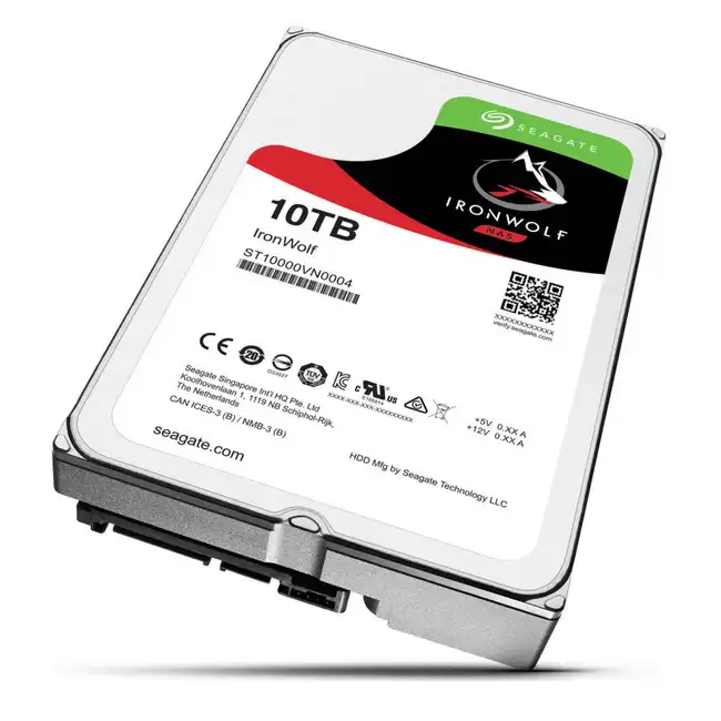 Внутренний жесткий диск Seagate IronWolf ST10000VN0004 (HDD (классические), 10 ТБ, 3.5 дюйма, SATA)