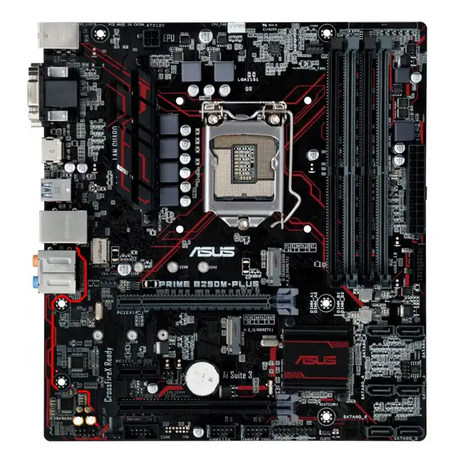 Материнская плата Asus PRIME B250M-PLUS PRIME B250M-PLUS/C/SI (micro-ATX, LGA 1151)