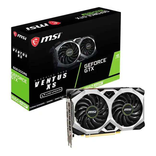 Видеокарта MSI GTX 1660 SUPER VENTUS XS (6 ГБ)