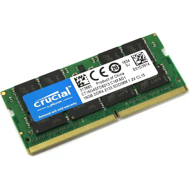 ОЗУ Crucial DDR4 16GB CT16G4SFD8213 (SO-DIMM, DDR4, 16 Гб, 2133 МГц)