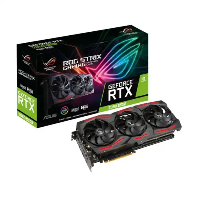 Видеокарта Asus RTX 2060S ROG-STRIX-RTX2060S-A8G-EVO-GAMING (8 ГБ)