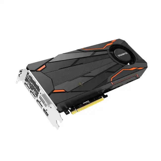 Видеокарта Gigabyte GTX 1080  Turbo OC, 8Gb 256bit, GDDR5X, DVI-D, HDMI 2.0, 3xDP 1.4, BOX GV-N1080TTOC-8GD (8 ГБ)