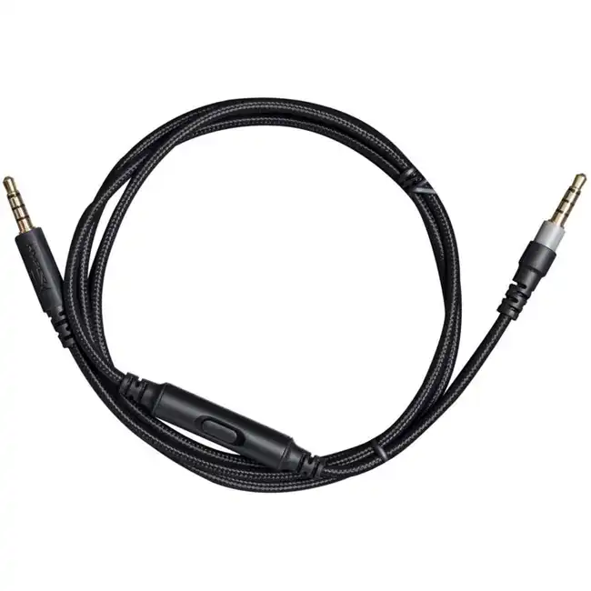 Кабель интерфейсный HyperX in-Line Mic Cloud Alpha Edition HX-ILMICCA-BK (MINI JACK 3.5 (output) - MINI JACK 3.5 (output))