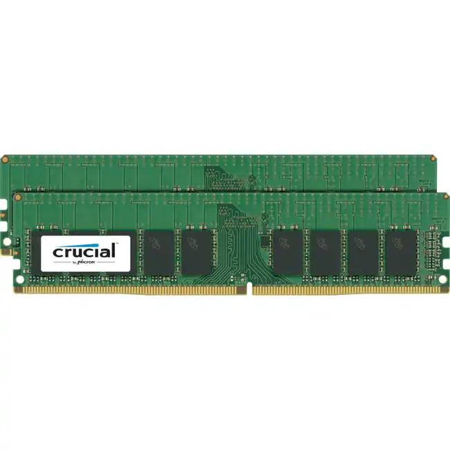 Серверная оперативная память ОЗУ Crucial 16GB Kit (2 x 8GB) DDR4 2400MHz CT2K8G4WFS824A (8 ГБ x 2, DDR4)