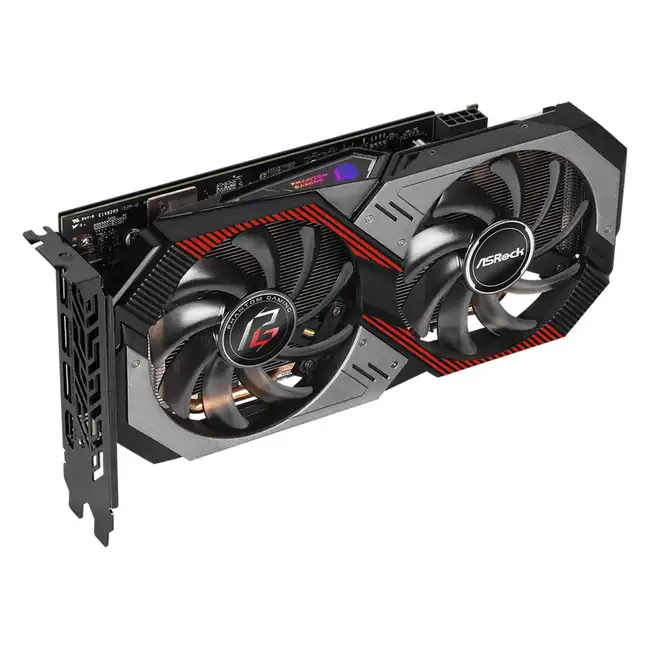 Видеокарта ASRock Radeon RX 5500 XT Phantom Gaming D 8G OC RX5500XT PGD 8GO (8 ГБ)