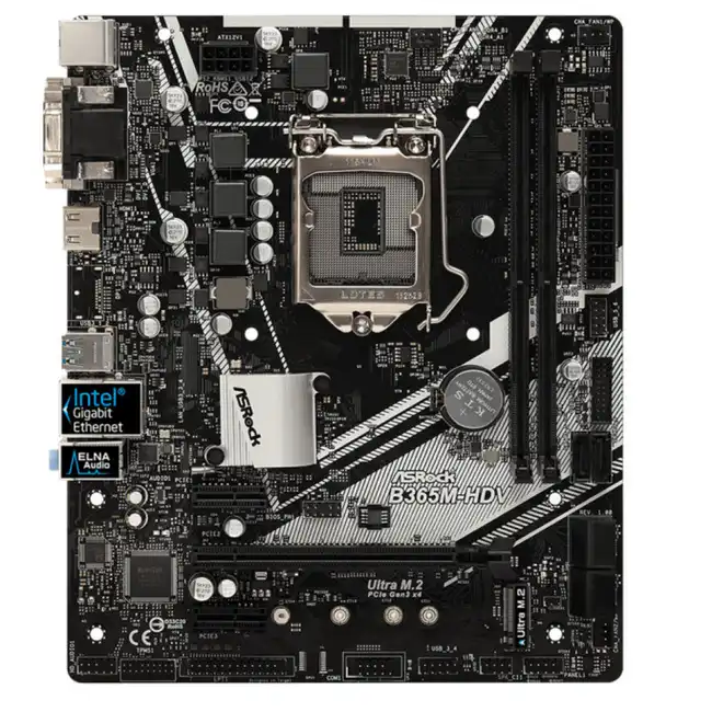 Материнская плата ASRock B365M-HDV (micro-ATX, LGA 1151)