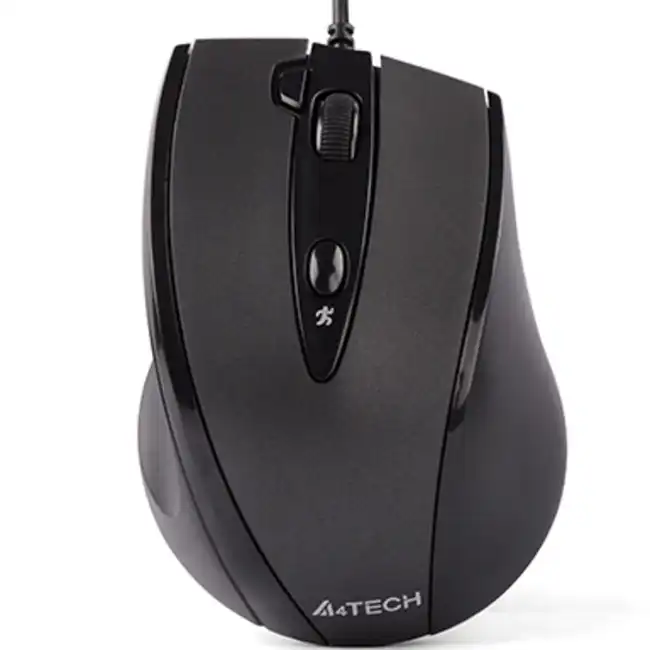 Мышь A4Tech Мышь A4 V-Track Padless N-770FX черный оптическая (1600dpi) USB (5but) (Имиджевая, Проводная)