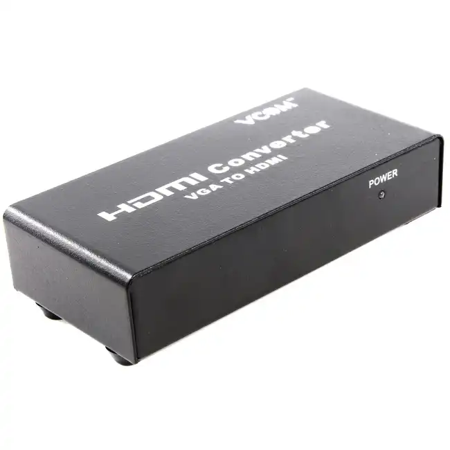 Аксессуар для ПК и Ноутбука VCOM Конвертер VGA+аудио => HDMI DD491