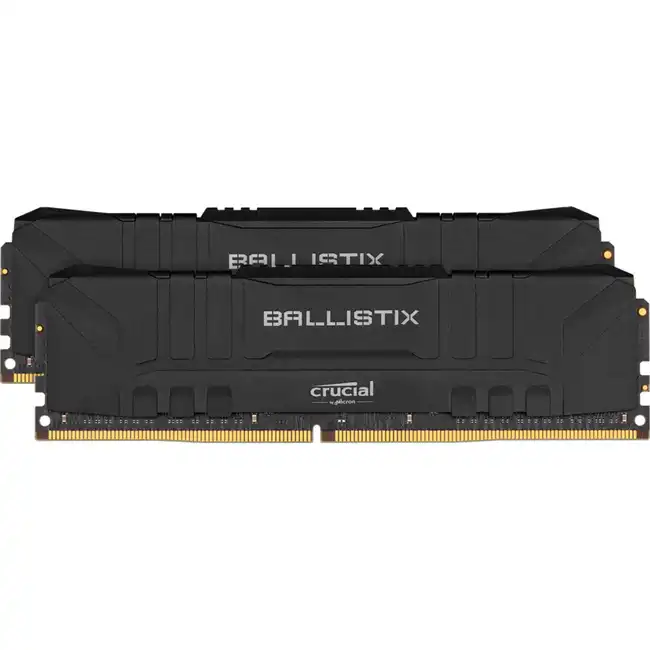 ОЗУ Crucial Ballistix 32GB Kit (2 x 16GB) DDR4-3600 Gaming (Black) BL2K16G36C16U4B (DIMM, DDR4, 32 Гб (2 х 16 Гб), 3600 МГц)