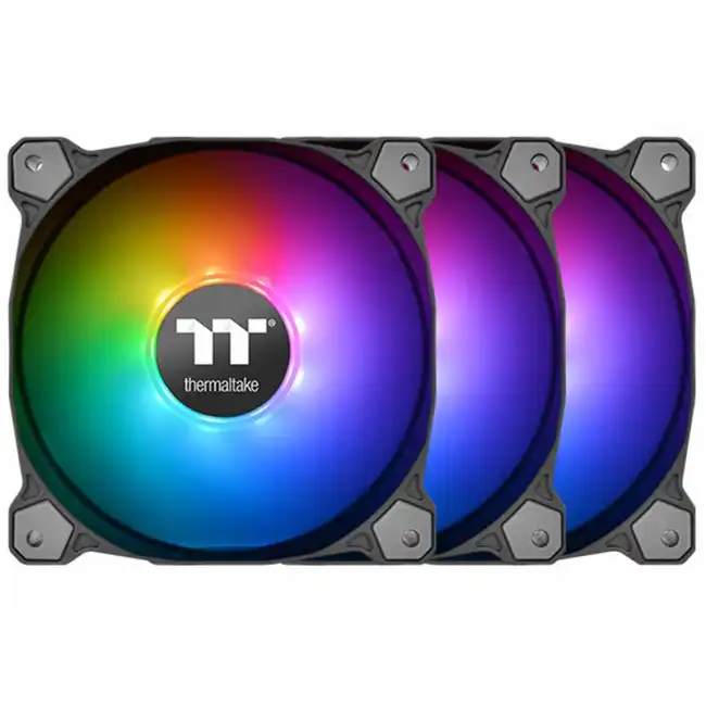 Охлаждение Thermaltake Pure Plus 12 RGB TT Premium Edition 3-Fan Pack CL-F063-PL12SW-A