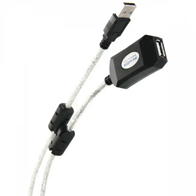 Кабель интерфейсный VCOM ACU823-25M (USB Type A (output) - USB Type A (input))