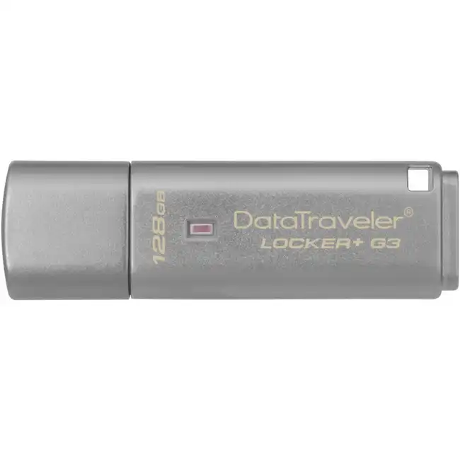 USB флешка (Flash) Kingston 128Gb DataTraveler Locker+ G3 DTLPG3/128GB (128 ГБ)