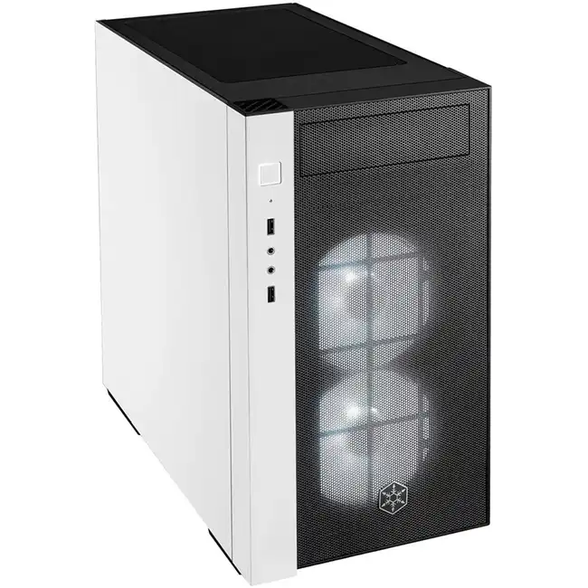 Корпус Silverstone SST-RL08BW-RGB Black/White