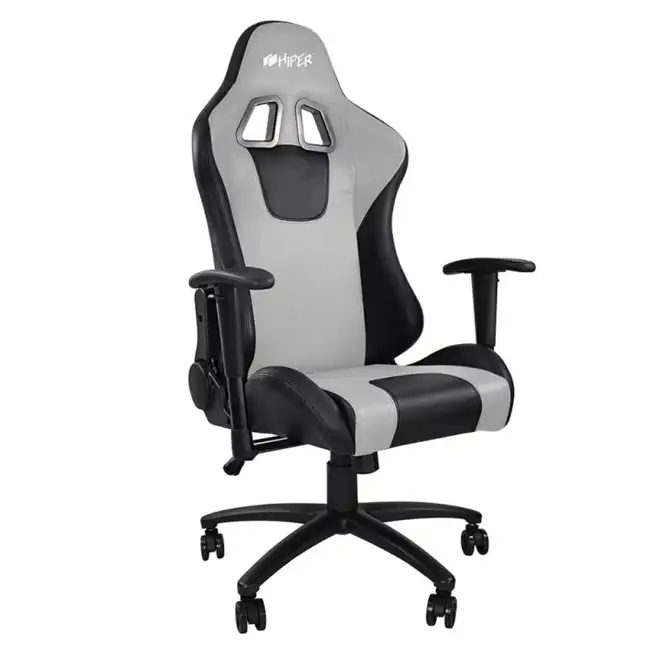 Компьютерный стул HIPER Игровое кресло HGS-104 HGS-104-BK/GREY