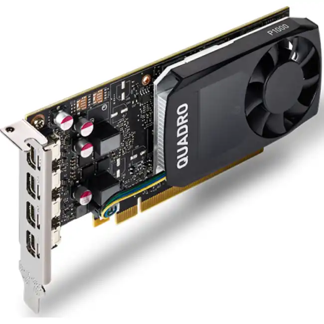 Видеокарта PNY Quadro P1000 V2 4096Mb VCQP1000DVIV2BLK-1 (4 ГБ)