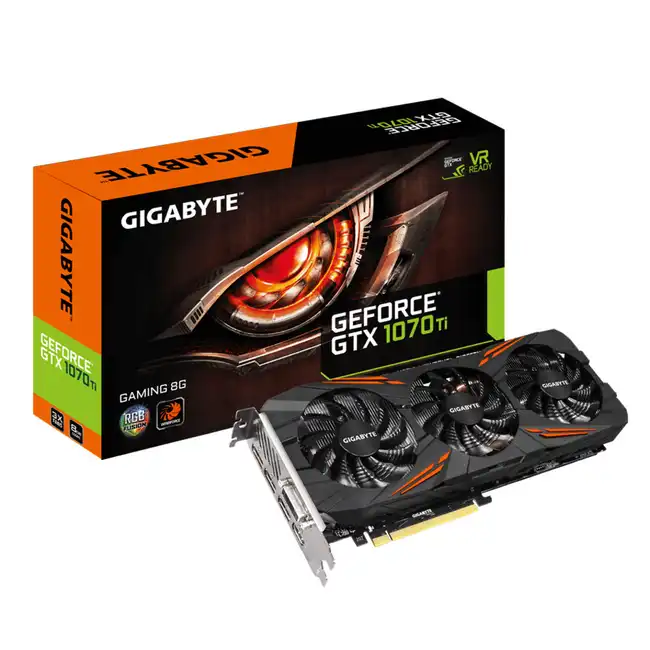 Видеокарта Gigabyte GeForce GTX 1070 Ti Gaming GV-N107TGAMING-8GD (8 ГБ)