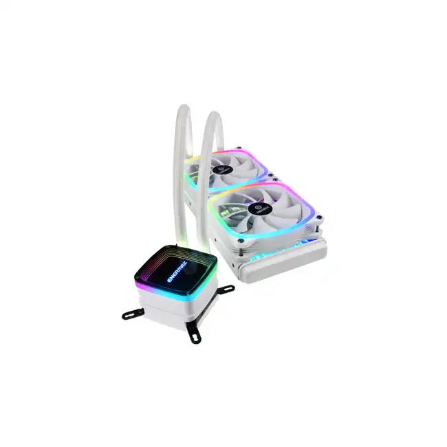 Охлаждение Enermax AQUAFUSION WHITE ELC-AQF240-SQA-W (Для процессора)