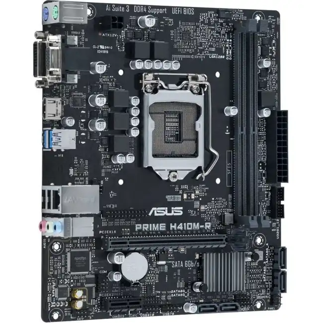 Материнская плата Asus PRIME H410M-R-SI (micro-ATX, LGA 1200)