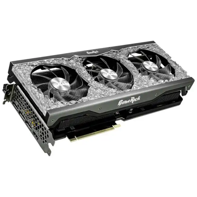 Видеокарта Palit RTX3080 GAMEROCK 10G NED3080U19IA-1020G (10 ГБ)