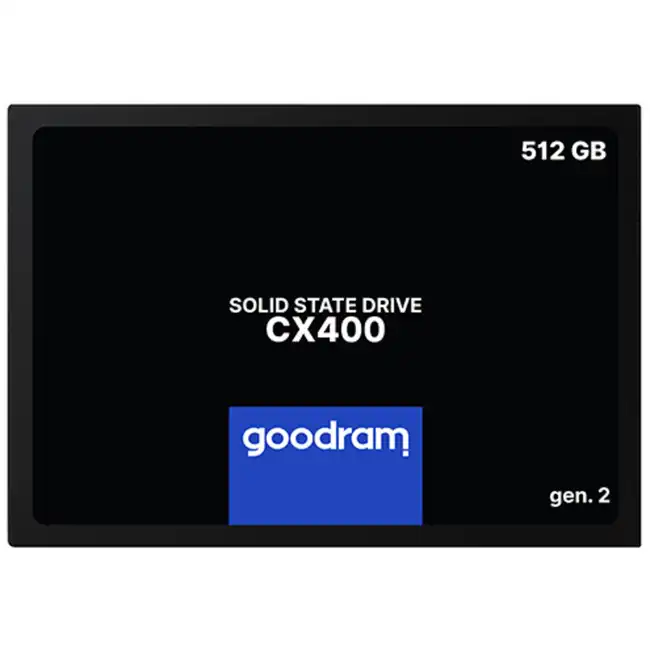 Внутренний жесткий диск GoodRam GOODRAM CX400 SSDPR-CX400-512-G2 (SSD (твердотельные), 512 ГБ, 2.5 дюйма, SATA)