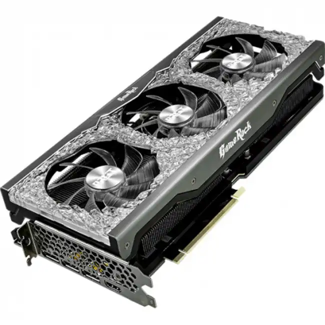 Видеокарта Palit RTX3090 GAMEROCK 24G NED3090T19SB-1021G (24 ГБ)