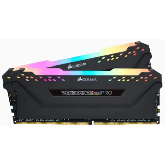 ОЗУ Corsair VENGEANCE CMW32GX4M2Z3200C16 (DIMM, DDR4, 32 Гб (2 х 16 Гб), 3200 МГц)