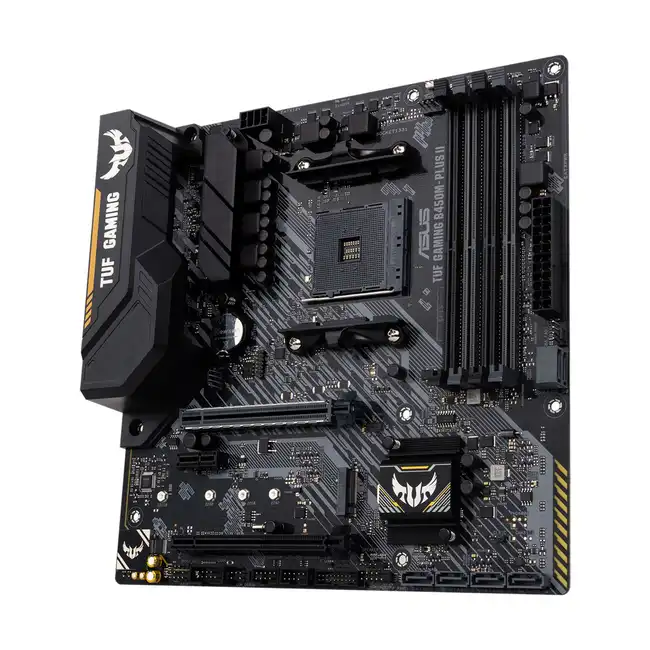 Материнская плата Asus TUF GAMING B450M-PLUS II (micro-ATX, AMD AM4)