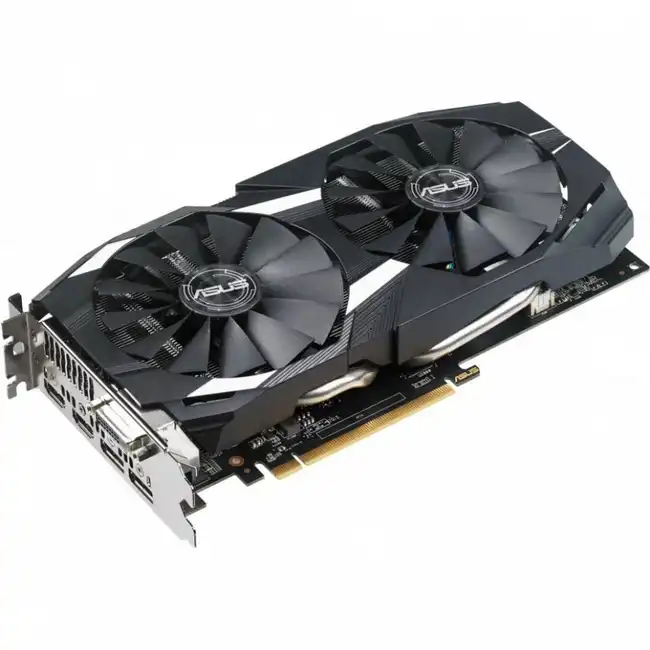Видеокарта Asus RX 580 DUAL-RX580-O8G oem (8 ГБ)