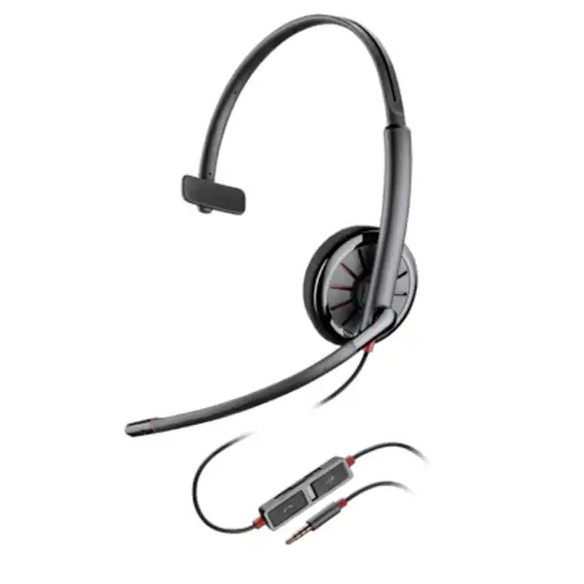 Наушники Poly 205203-02 BLACKWIRE 15
