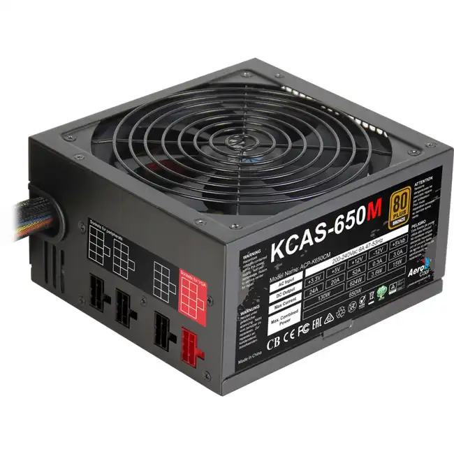 Блок питания Aerocool KCAS-650M